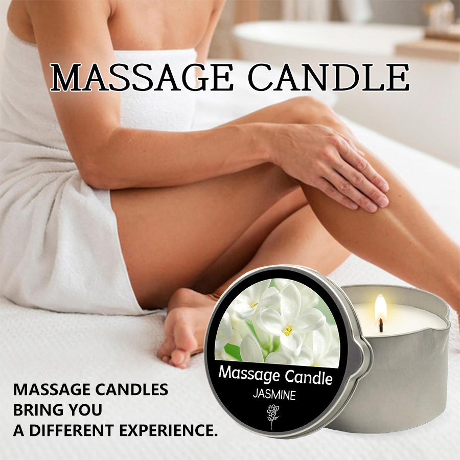 Massage Candle Melting - Massagekerze - Ätherisches Öl - Sechs