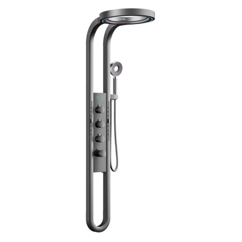 Spa & Wellness Hotel Paradiso - Intelligentes digitales Display, thermostatisches Duschsystem, Wandmontageplatte,