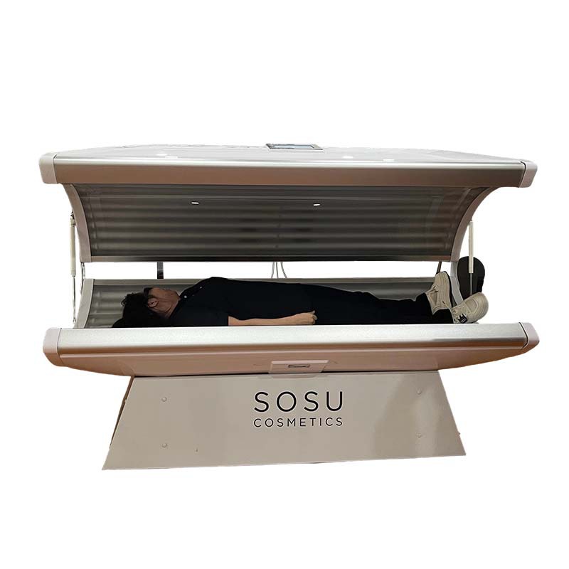 Spa Wellness Center - Acryl-Sonnenbank – Horizontale & Vertikale UV-Bräunungskabine