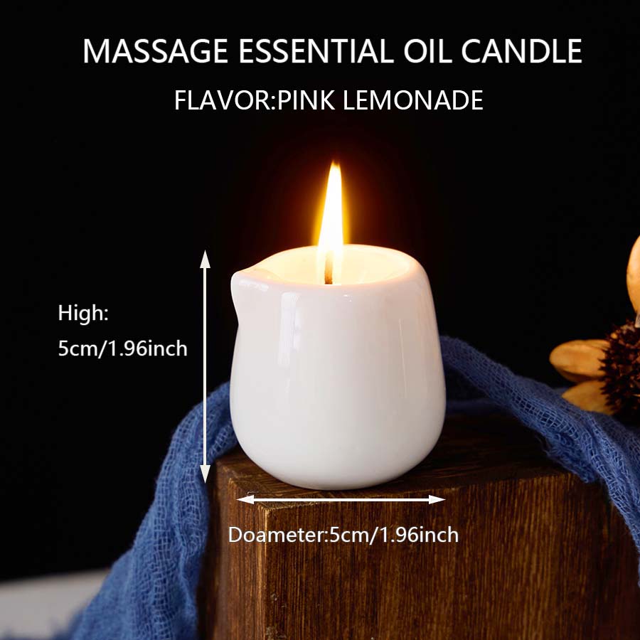 Keramik-Massageöl-Kerze Rosa L – Massage Candle Melting Bewertung und Preis