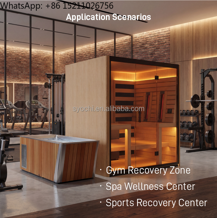 Luxuriöses Sauna-Kaltwasser-Ta – Spa Wellness Center Bewertung und Preis