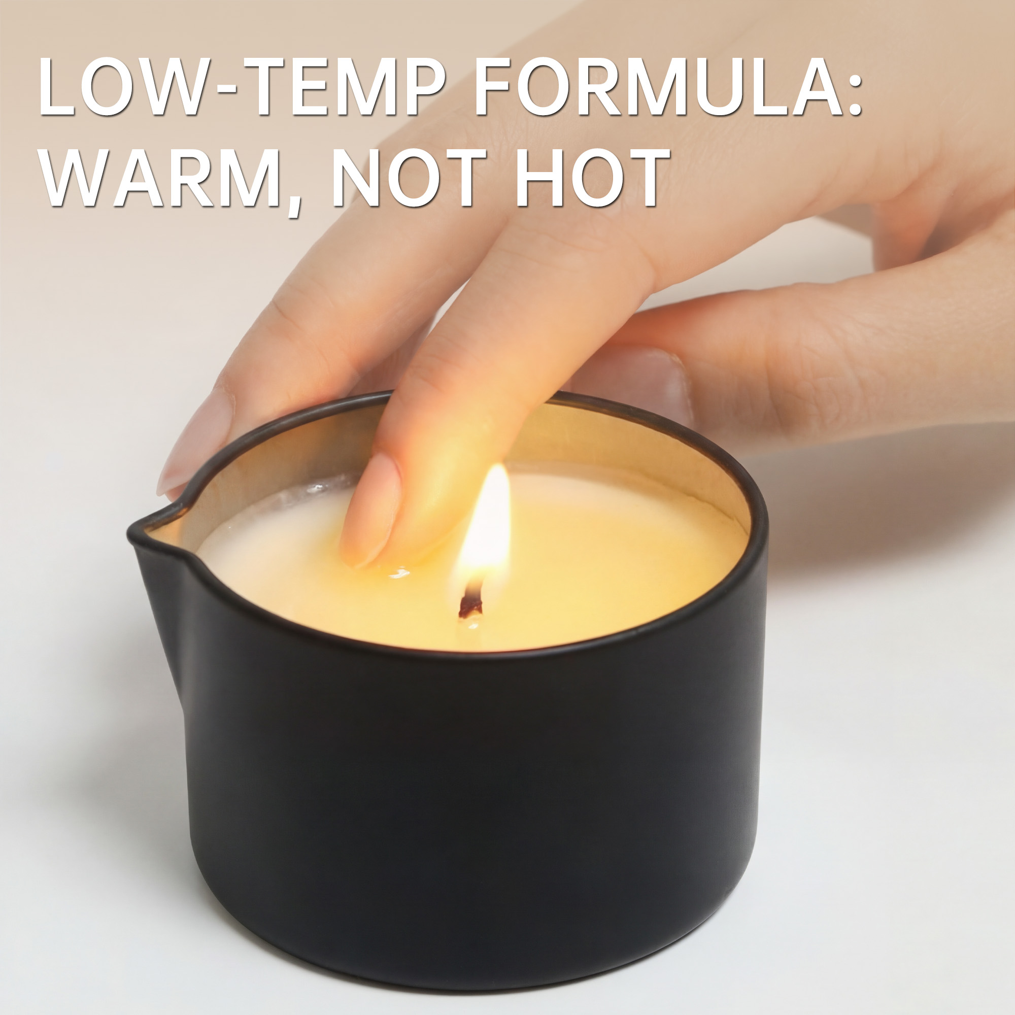 Orangefarbene Massageöl-Kerze  – Massage Candle Melting Bewertung und Preis